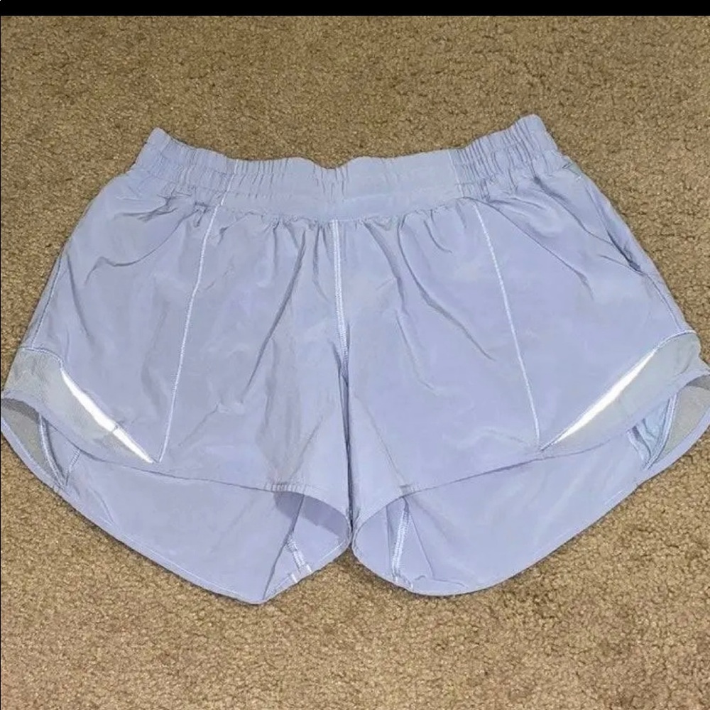 NWOT lulu lemon pastel blue hotty hots!!